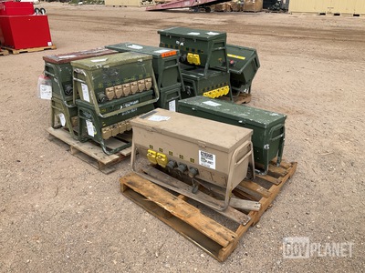 (13) Assorted Power Distribution Panels
