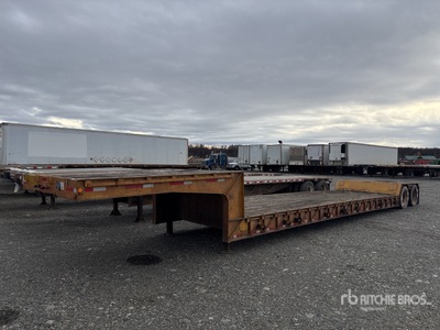 1988 Trail King TS7OPD482 48 ft T/A Double Drop Plateforme Surbaissée