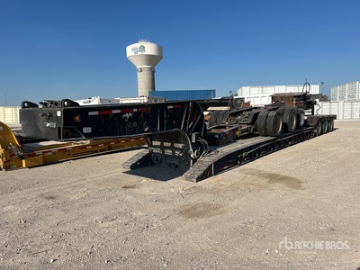 2007 XL Specialized XL140HDG 70 ton Tri/A Removable Gooseneck Remorque Surbaissée