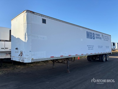 48 ft x 102 in T/A Tool Crib Van Trailer