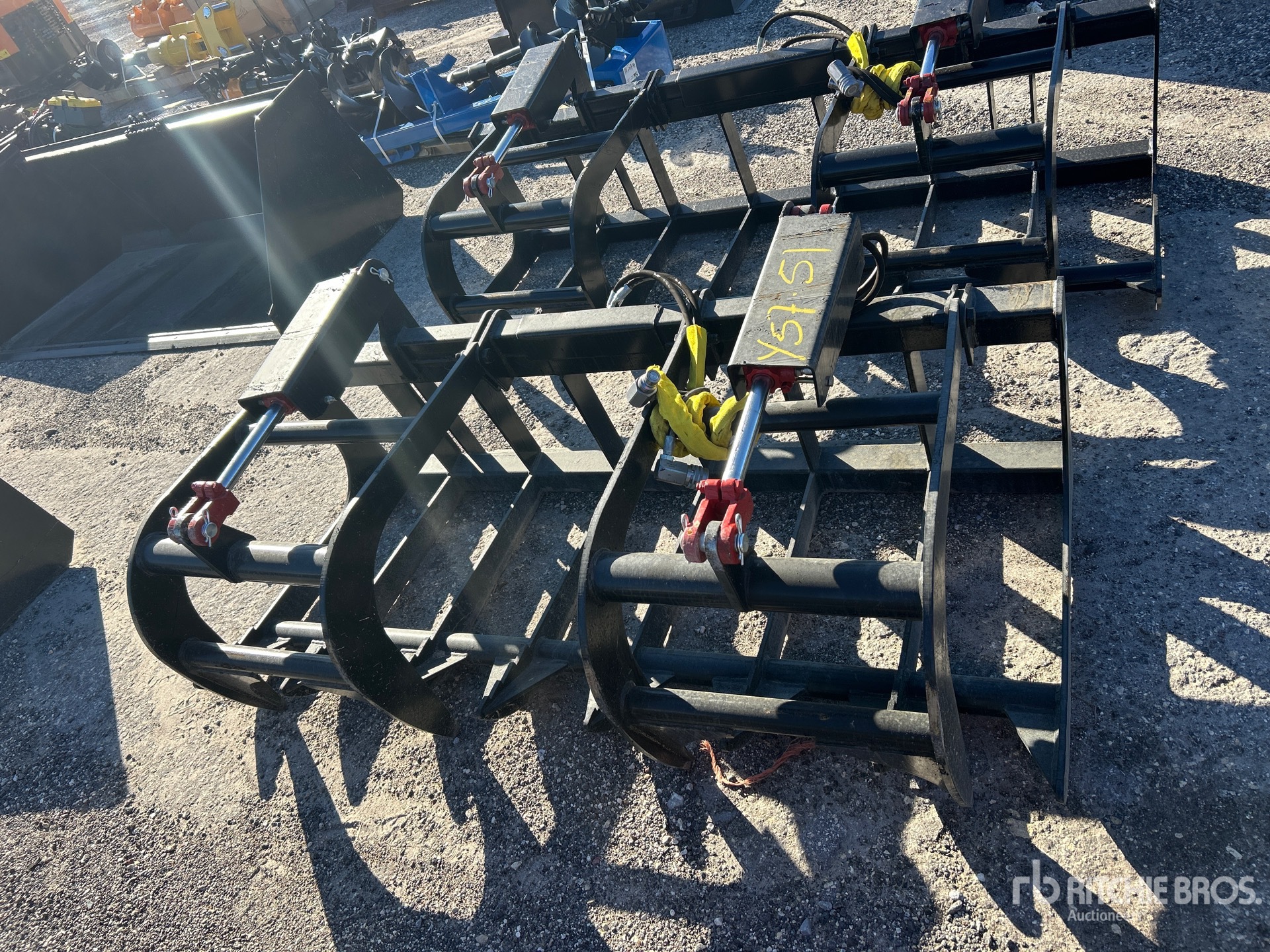 All-Star 68 in E-Series Root Skid Steer Grapple
