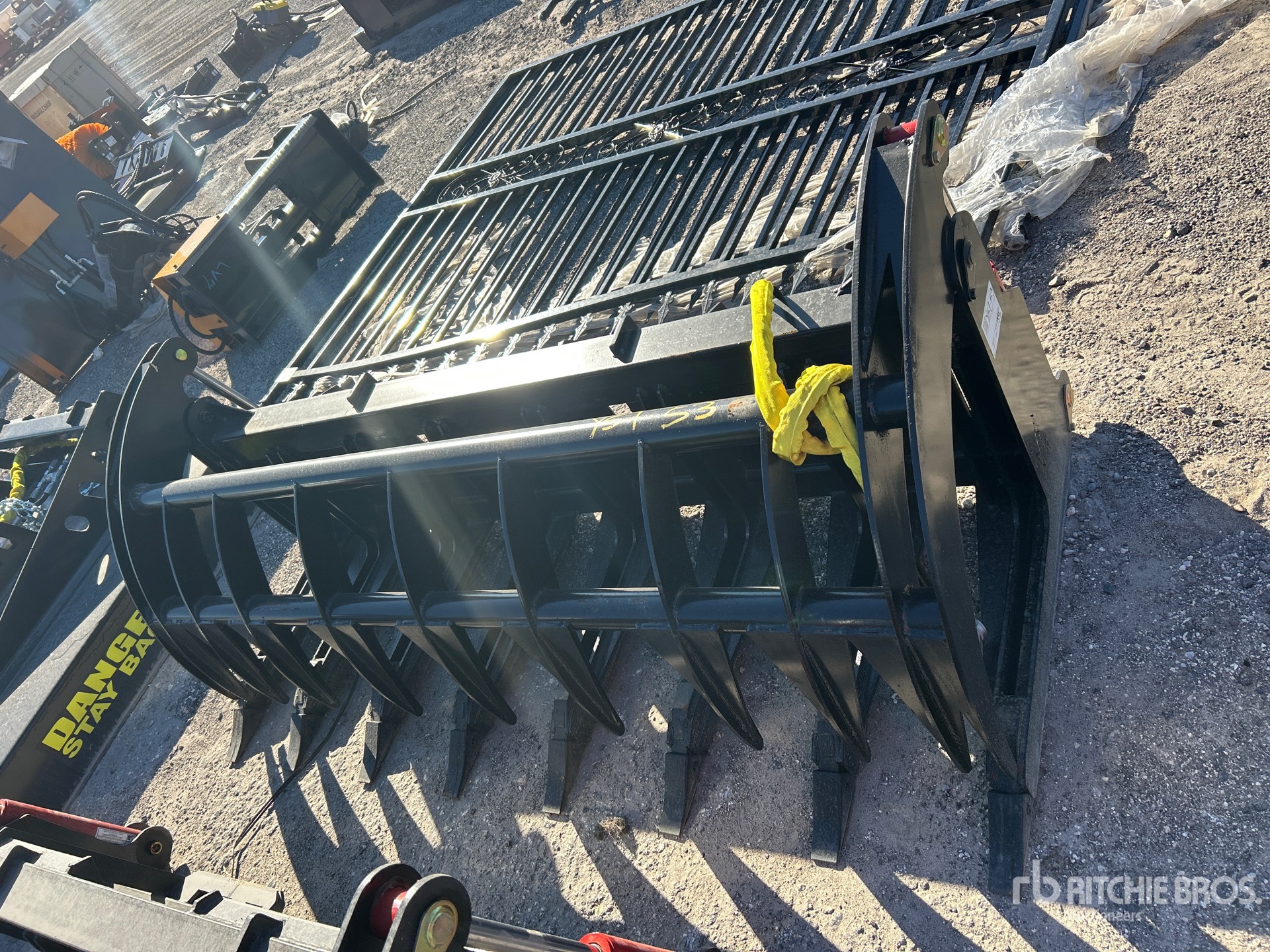 All-Star 84 in Skid Steer Root Rake