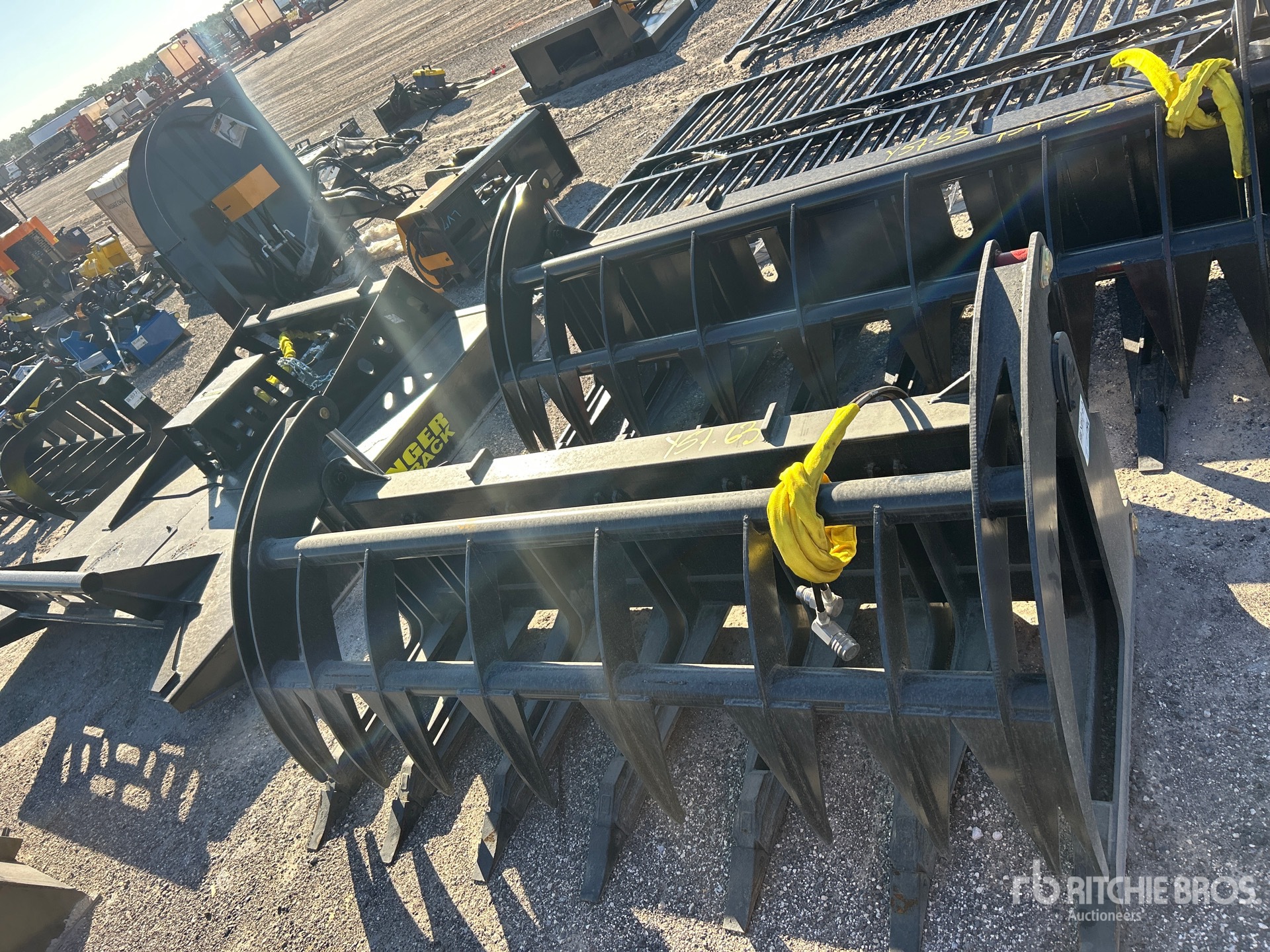 All-Star 72 in Skid Steer Root Rake