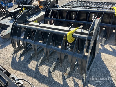 All-Star 72 in Skid Steer Root Rake