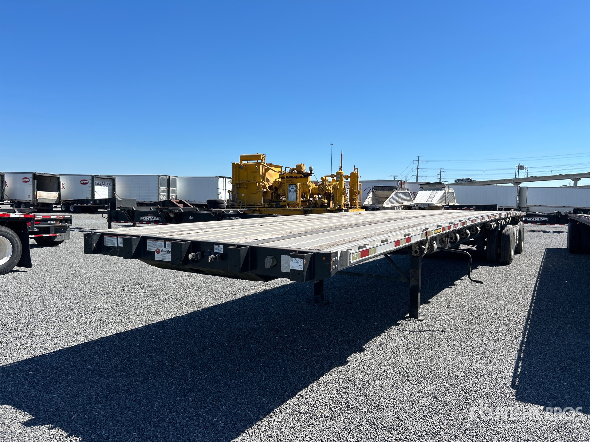 2019 Great Dane FLP002400048 48 ft T/A Spread Axle Flatbed Trailer