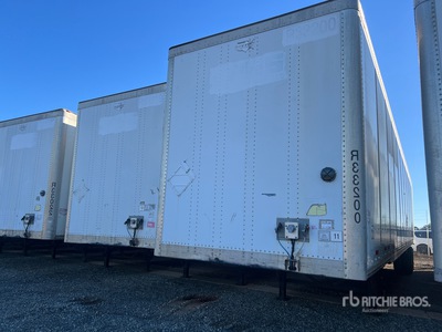 2013 Wabash DVCVHPC 53 ft x 102 in T/A Van Trailer