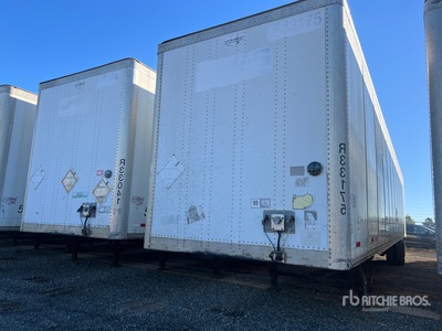 2013 Wabash DVCVHPC 53 ft x 102 in T/A Van Trailer