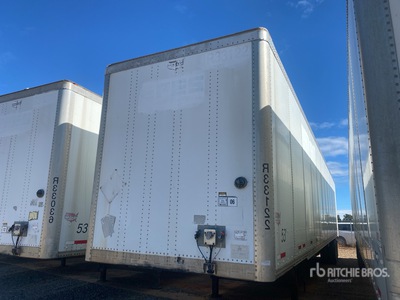 2013 Wabash DVCVHPC 53 ft x 102 in Sliding T/A Van Trailer