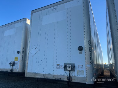 2013 Wabash DVCVHPC 53 ft x 102 in T/A Remolque de furgoneta