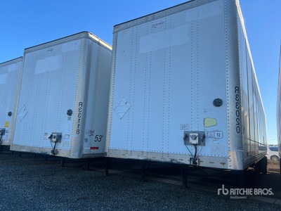 2013 Wabash DVCVHPC 53 ft x 102 in T/A Remolque de furgoneta