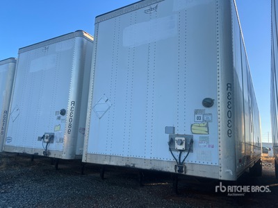 2013 Wabash DVCVHPC 53 ft x 102 in T/A Remolque de furgoneta