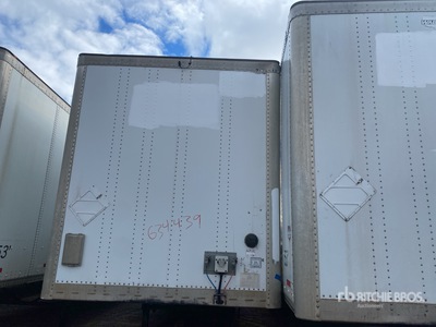 2015 Wabash DVCVHPC 53 ft x 102 in T/A Van Trailer