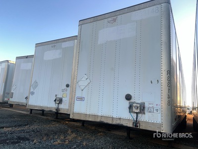 2013 Wabash DVCVHPC 53 ft x 102 in T/A Remolque de furgoneta