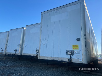 2013 Wabash DVCVHPC 53 ft x 102 in T/A Remolque de furgoneta