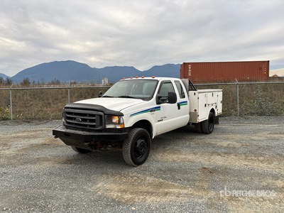 2004 Ford F-450 XL 4x4 Extended Cab Utiliteits vrachtwagen