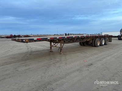 2002 Manac 48 ft Tri/A Flatbed Trailer