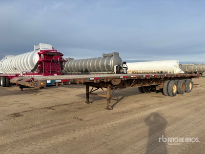 2002 Manac 48 ft Tri/A Flatbed Trailer