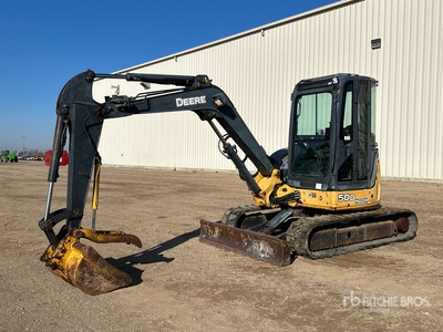 2006 John Deere 50D Mini pelle hydraulique