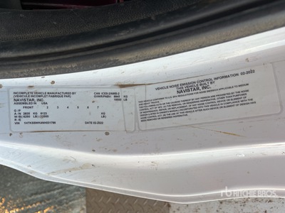 2022 International CV515 4x2 Service Truck