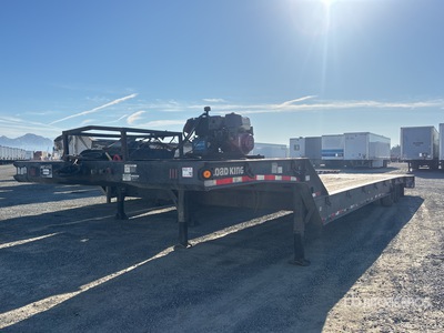 2003 Load King HFT70 50000 lb 48 ft T/A Hydraulic Tail Trailer