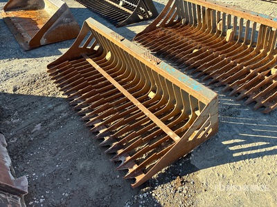 72 in Skeleton Godet pour Skid Steer