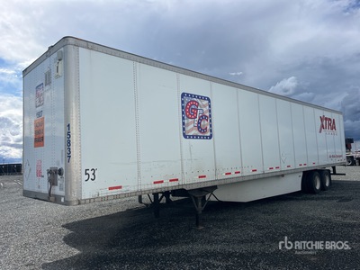 2007 Wabash DVCVHPC 53 ft x 102 in T/A Van Trailer