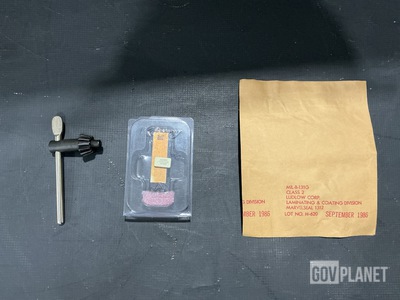 (10) Chuck Keys, (4) Electrical Contacts, (1) Push Switch & Assorted Items