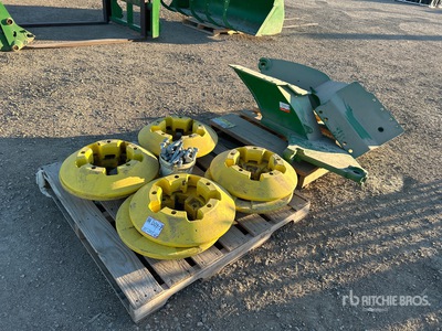 Quantity of (8) 70 kg Tractor Weights
