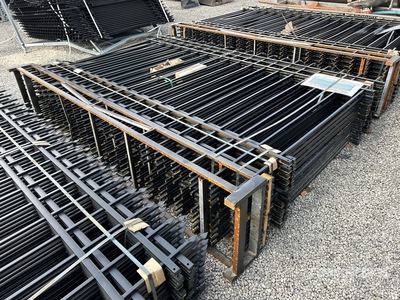 Quantity of (20) Canex 10 ft x 7 ft Powder Coated Fencing (Unused)