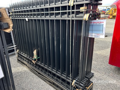 Quantity of (20) Canex 10 ft x 7 ft Powder Coated Fencing (Unused)