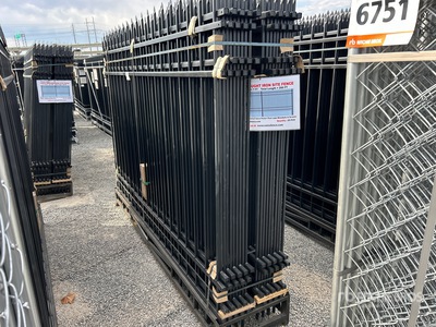 Quantity of (20) Canex 10 ft x 7 ft Powder Coated Fencing (Unused)