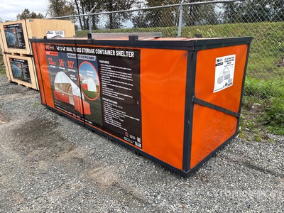 TMG DT4041CF 40 ft x 40 ft Dual Truss Abri de Conteneurs (Unused)
