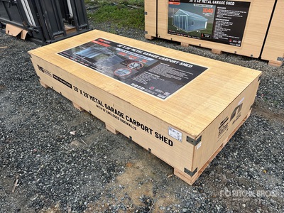 TMG MSC2020F Metal Shed (Unused)