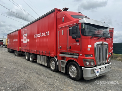 2021 Kenworth K200 Aerodyne 8x4 Twin-Steer w/ 2021 Roadmaster 10.4m 5/Axle Dog Tautliner Combination