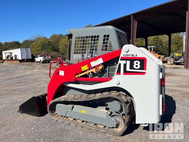 MINI CARGADOR SOBRE ORUGAS 2017 TAKEUCHI TL8