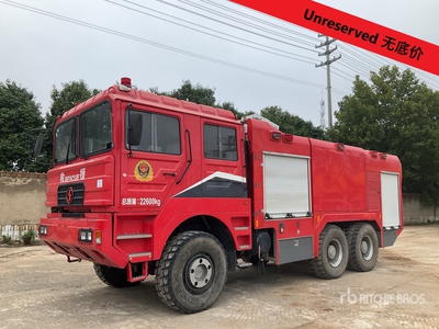 2015 Shaanxi Automobile Group JX60J 6x6 Crew Cab Autocarro Vigili del Fuoco