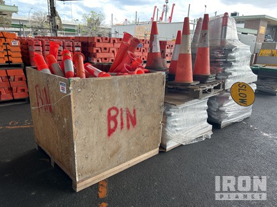 Quantity of Traffic Bollards & Cones