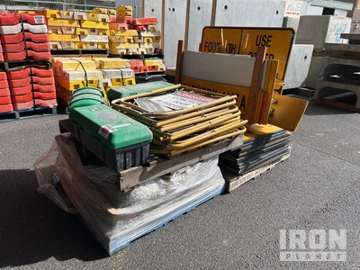 Quantity of Construction Signs & Portable Showers