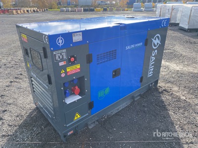 Salini VG-R30 30kW Generator Set (Unused)