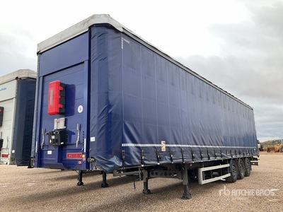 2012 Lecitrailer 3E20 Tri/A XL 3M Multilock Curtain Side Trailer