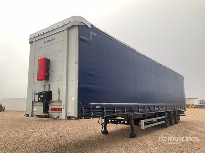 2014 Lecitrailer 3E20 Tri/A XL 3M Multilock Rimorchio centinato