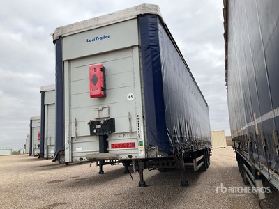 2012 Lecitrailer 3E20 Tri/A XL 3M Multilock Curtain Side Trailer