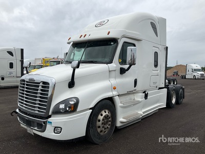 2018 Frieghtliner Cascadia 125 6x4 Evolution T/A Sleeper Truck Tractor