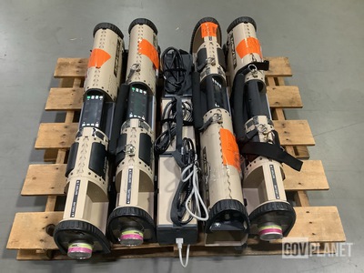 (4) Thornhill Research 100001 MOVES Portable ICU Systems w/ Power Supply