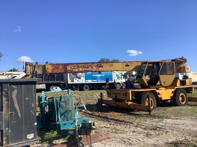 2008 (unverified) Koehring/Lorain LRT-200 20 ton 4x4 Rough Terrain Crane 2008 (unverified) Koehring/Lorain LRT-200 20 ton 4x4 Rough Terrain Crane