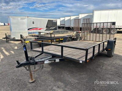 2019 Forest River 14 ft S/A Utility Trailer