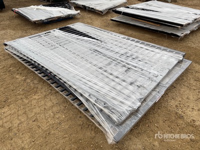 2025 Suihe SG-20B-1 19 ft x 6 ft 8 in Steel Bi-Parting Driveway Gate (Unused)