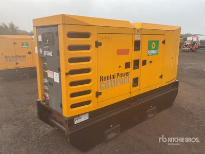 2015 Sdmo R165C3 150 kVA Skid-Mounted Zestaw prądotwórczy
