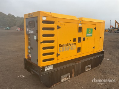 2015 Sdmo R165C3 150 kVA Skid-Mounted Zestaw prądotwórczy