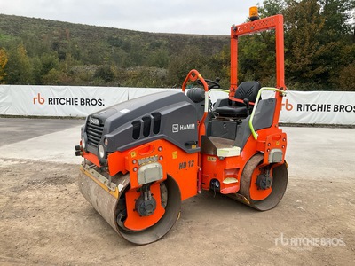2020 Hamm HD12VV Dubbele trommelwals